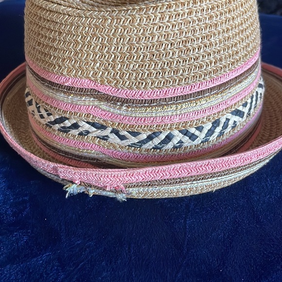 2016 Boho Woven Short Brim Fedora - Picture 2 of 6